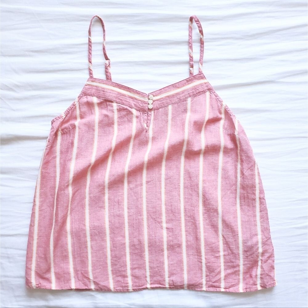 Gap Pink Striped Pajama Tank Size XS
